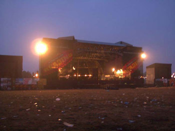 The Main Stage At Night