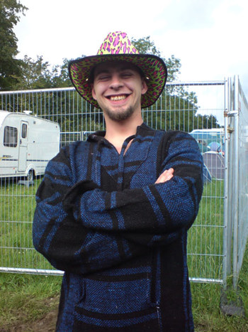 Glastonbury2007 Seta Markh Q Aaron Loved His New Job As Offical DCSS Jester