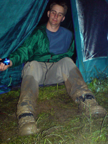 Glastonbury2007 Seta Markh S Edd Drying His Trousers
