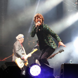 Rolling Stones at 2013 Glastonbury Festival by Jason Bryant