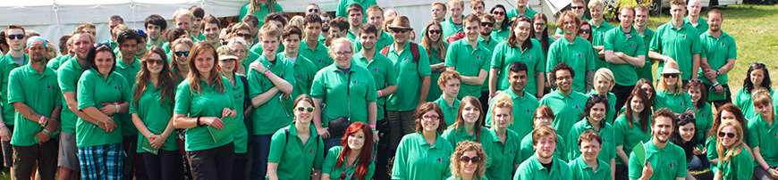 DC Site Services Event Staff at the 2013 Glastonbury Festival