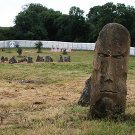 2014 Glastonbury Festival Guide, Hints and Tips - The Stone Circle in the Sacred Space
