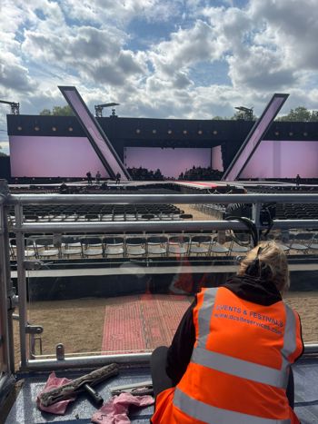 Lauren Cleaning Glass