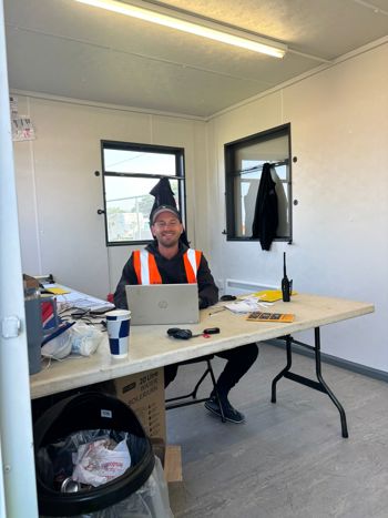 Danny At Desk