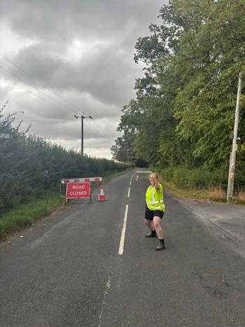 Harriett Directing Traffic