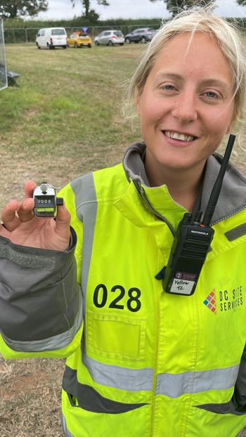 Lauren With Her Counter